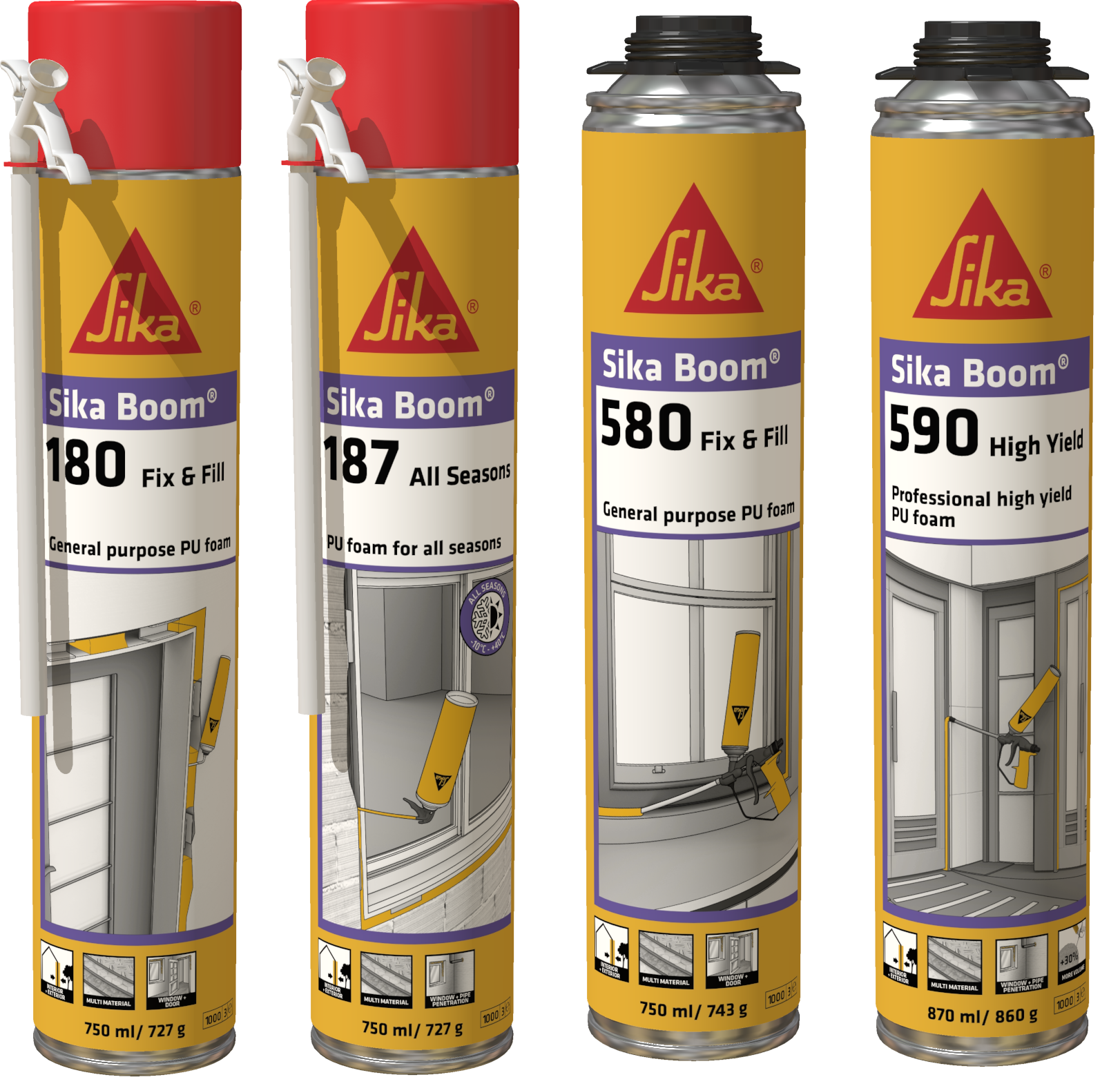 Sika Boom®: новый игрок на рынке монтажных пен